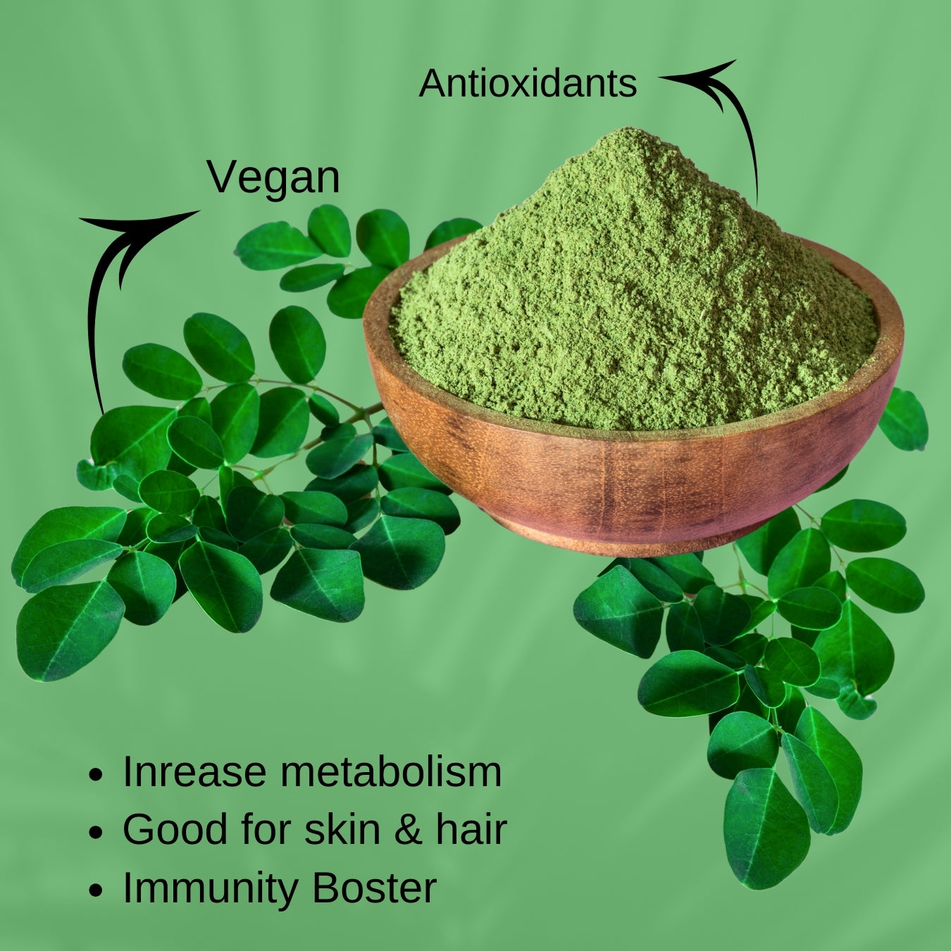 Powder of Moringa